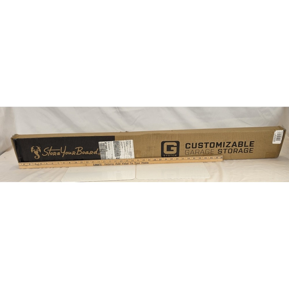 StoreYourBoard G-System Customizable Garage Storage Wall Mounted Rack New In Box - Picture 2 of 5